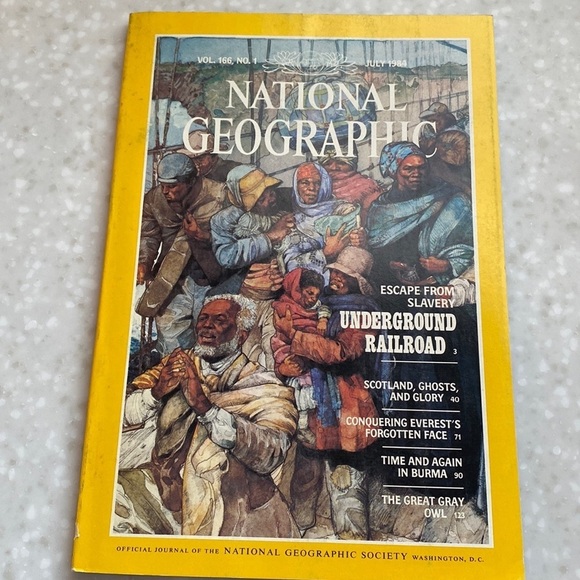 National Geographic Other - National Geographic vintage magazine